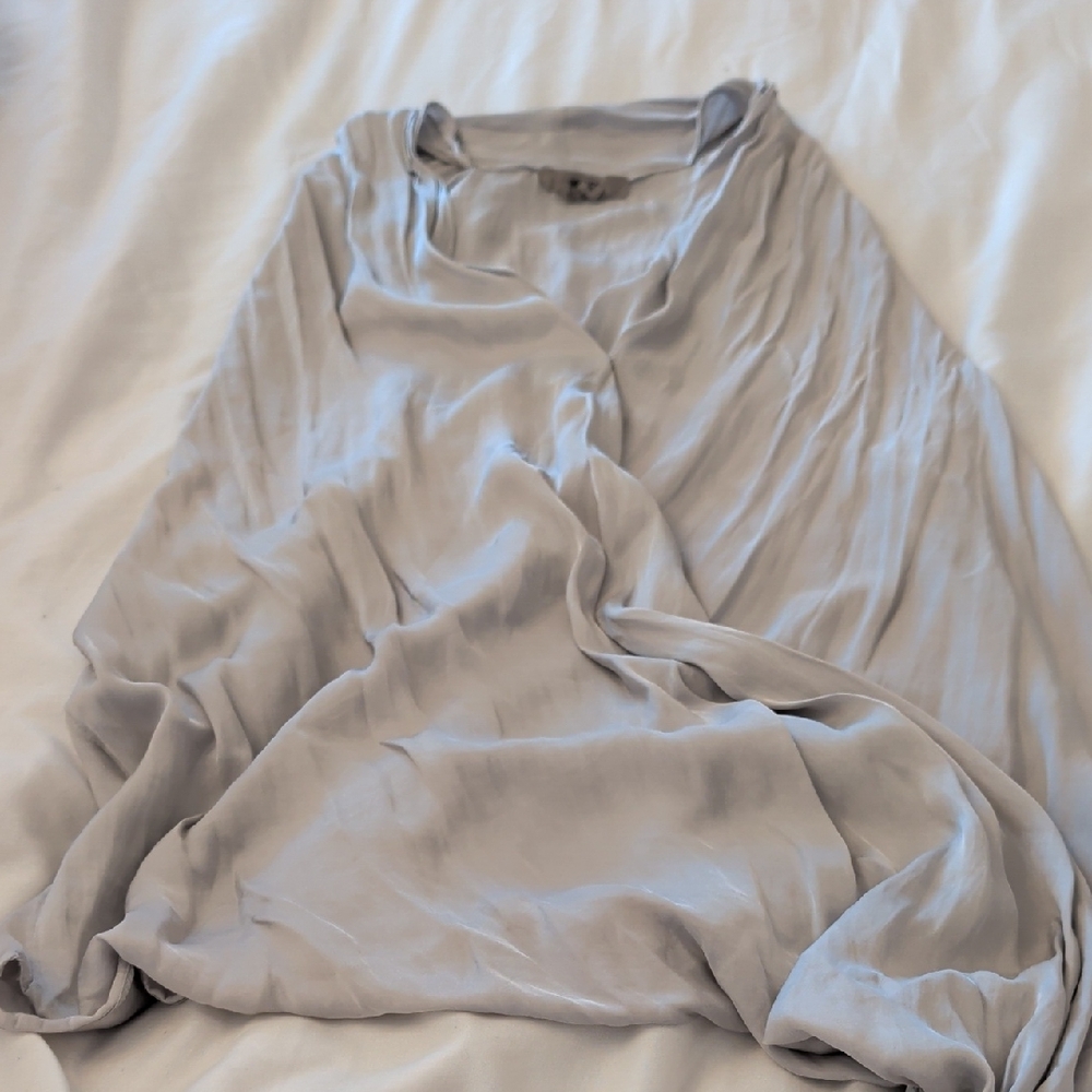 Helmut Lang Light Gray Blouse